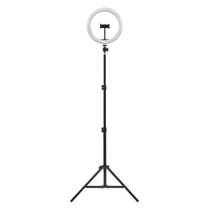 Osram - Dimmbare LED-Lampe mit Ständer und Halterung zum Vloggen, LED / 6 W / USB / 210 mAh