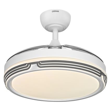 Osram - Dimmbare LED-Deckenleuchte mit Ventilator LEVECHE LED/36W/230V 3000/4000/6500K + Fernbedienung