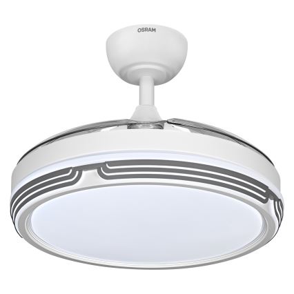 Osram - Dimmbare LED-Deckenleuchte mit Ventilator LEVECHE LED/36W/230V 3000/4000/6500K + Fernbedienung