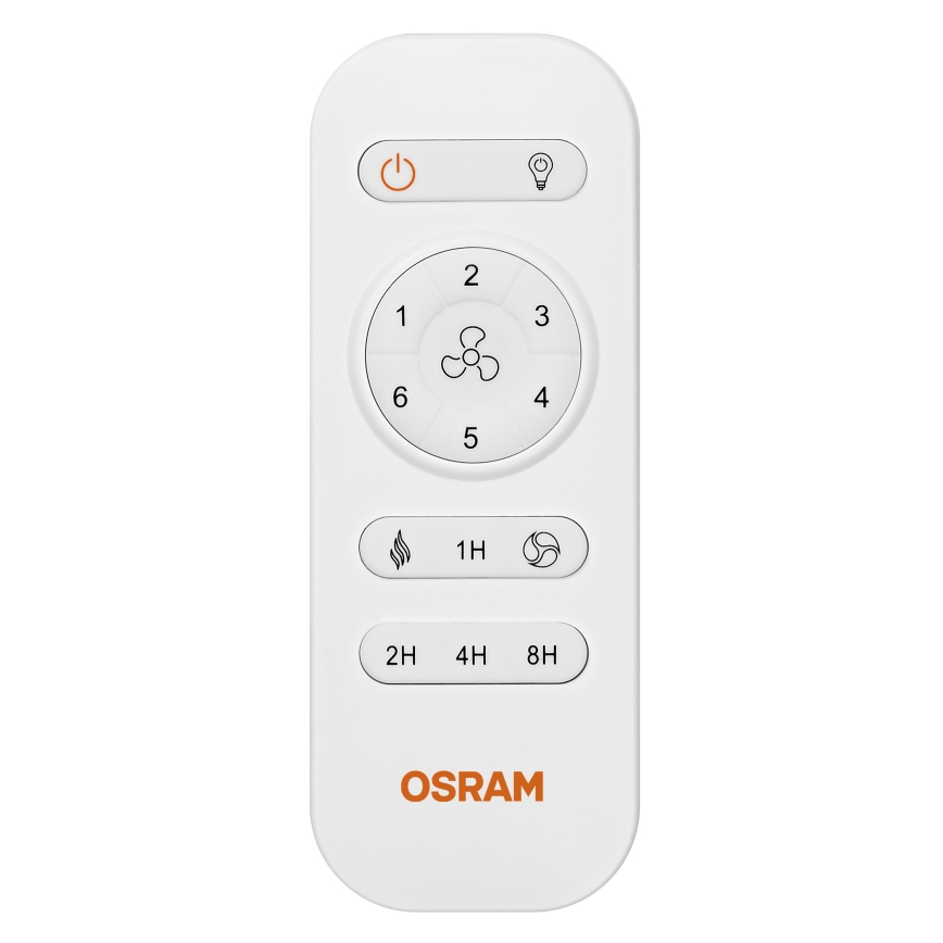 Osram - Dimmbare LED-Deckenleuchte mit Ventilator LEVECHE LED/36W/230V 3000/4000/6500K + Fernbedienung