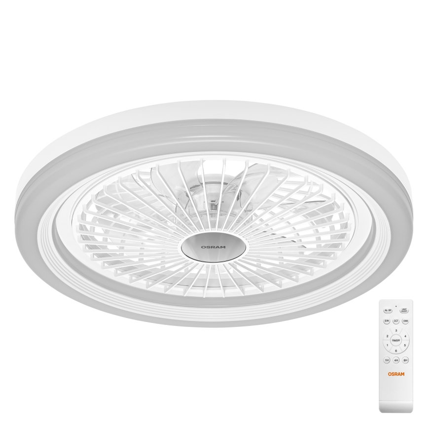 Osram - SOLANO LED dimmbare Deckenleuchte mit Ventilator LED/26W/230V 3000/4000/6500K + Fernbedienung
