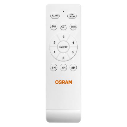 Osram - SOLANO LED dimmbare Deckenleuchte mit Ventilator LED/26W/230V 3000/4000/6500K + Fernbedienung