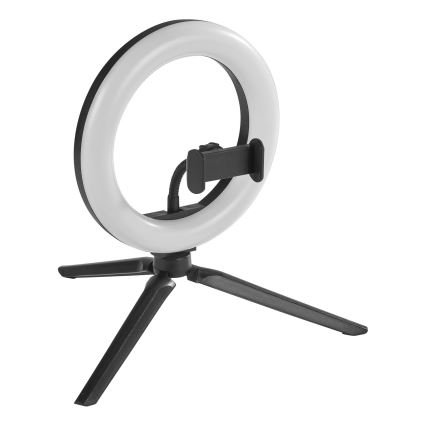 Osram - Dimmbare LED-Tischlampe mit Ständer und Halterung zum Vloggen LED/5,5W/USB 3000-6500K 210 mAh