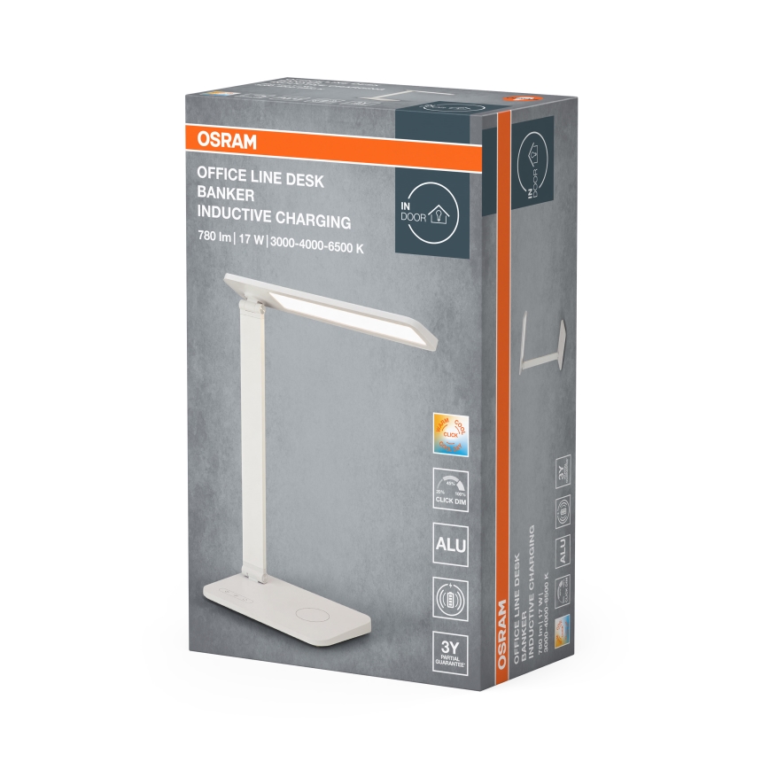 Osram - Dimmbare LED-Schreibtischlampe OFFICE LINE LED/17W/230V 3000/4000/6500K weiß