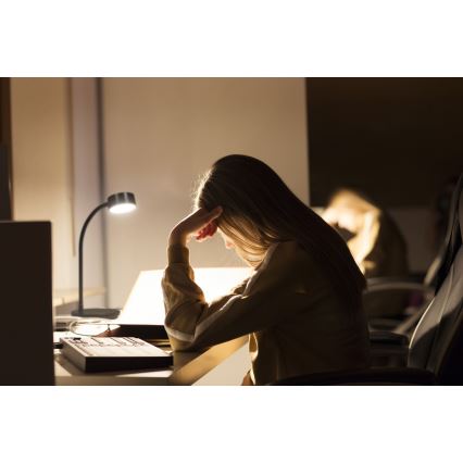 Osram - LED-dimmbare Schreibtischlampe OFFICE LINE LED/4,8W/230V 3000/4000/6500K schwarz