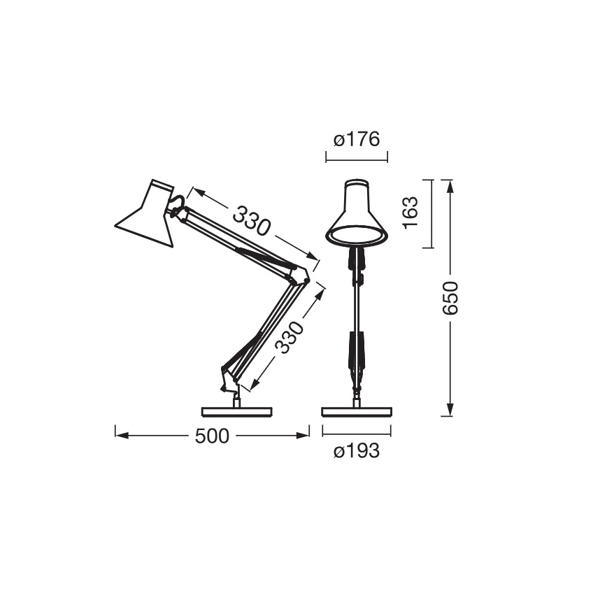 Osram - dimmbare LED-Schreibtischlampe OFFICE LINE LED/9W/230V 3000K schwarz