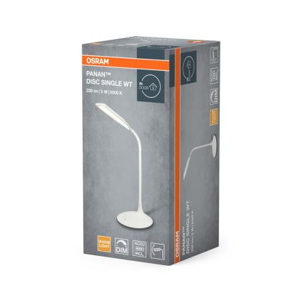 Osram - dimmbare LED-Schreibtischleuchte PANAN LED/5W/5V