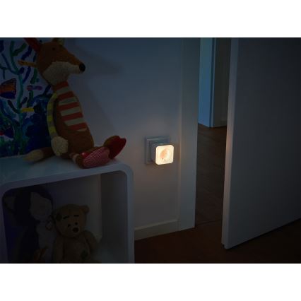 Osram - Dimmbare LED-Schuko-Steckdose mit Beleuchtung SMART+ NIGHTLIGHT 3680W/230V Wi-Fi