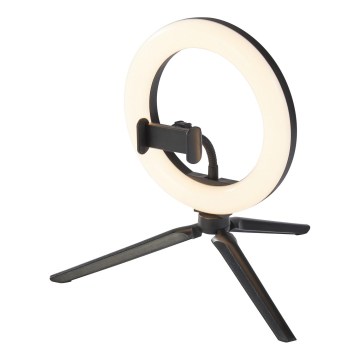Osram - Dimmbare LED-Tischlampe mit Ständer und Halterung zum Vloggen LED/5,5W/USB 3000-6500K 210 mAh