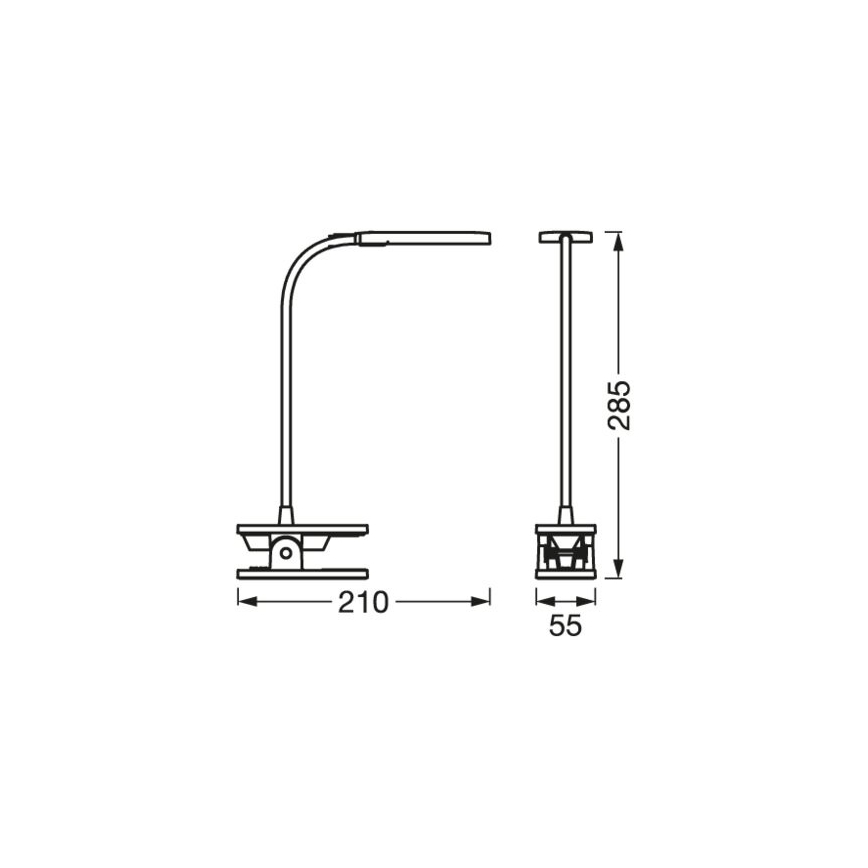 Osram - dimmbare LED-Tischlampe mit Touch PANAN LED/5,2W/5V 1200 mAh