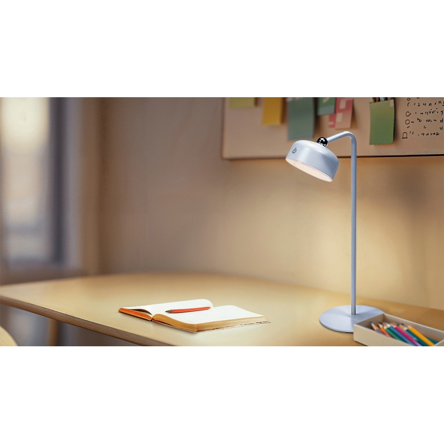 Osram - Dimmbare wiederaufladbare 3-in-1-Tischlampe DECOR HELPER LED/1,8W/5V weiß