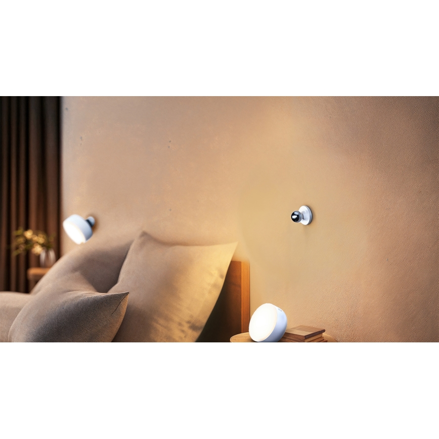 Osram - Dimmbare wiederaufladbare 3-in-1-Tischlampe DECOR HELPER LED/1,8W/5V weiß