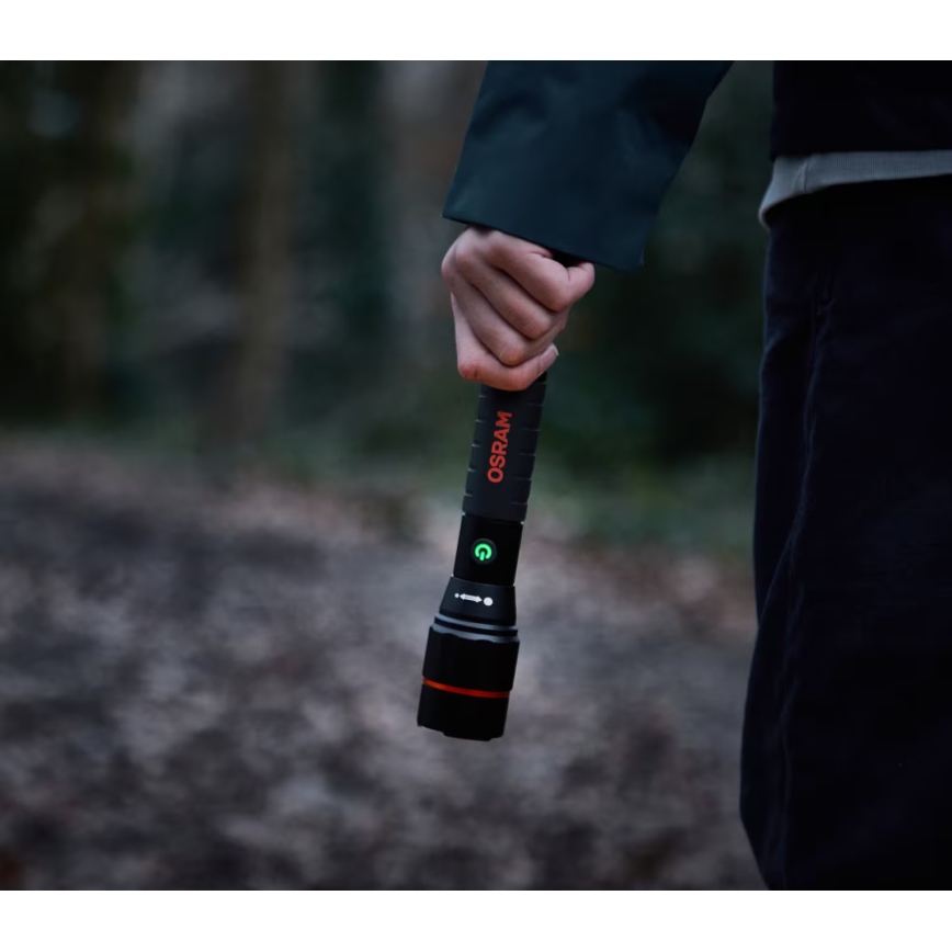 Osram - dimmbare, wiederaufladbare LED-Taschenlampe LEDINSPECT PRO TORCH 1200 LED/13W/3,6V 4000 mAh IP44