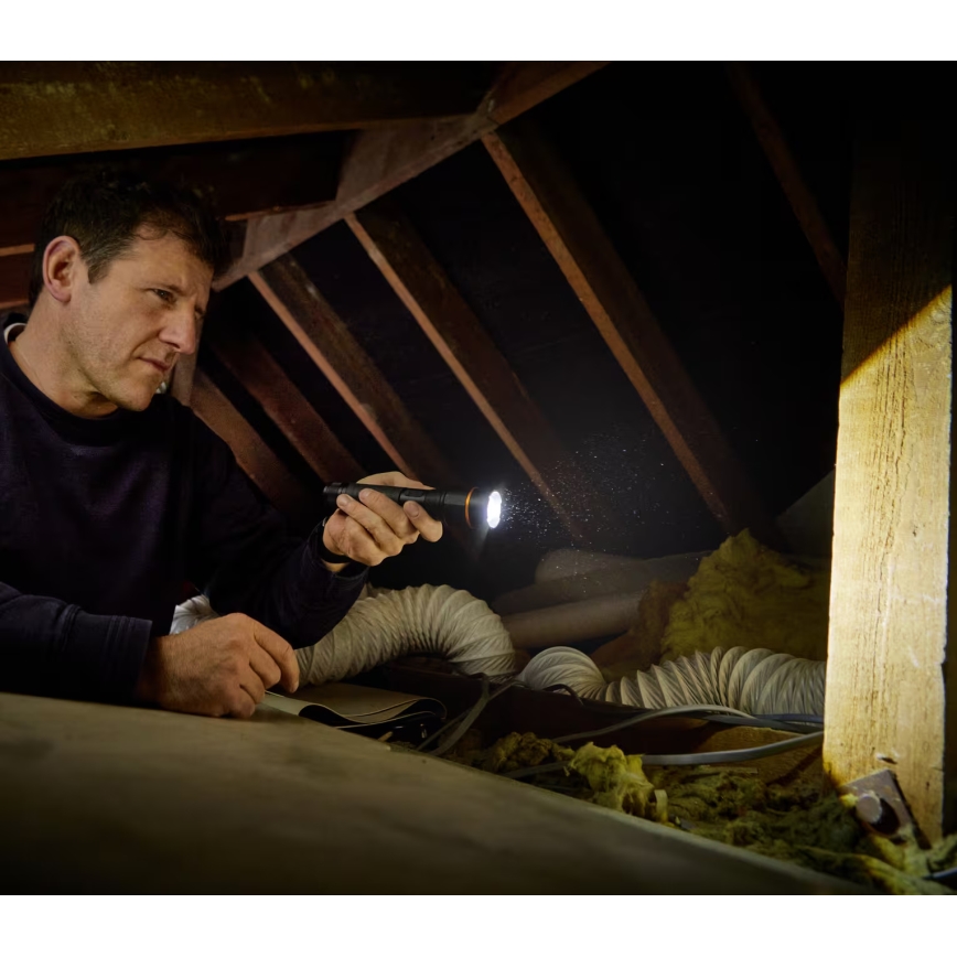 Osram - dimmbare, wiederaufladbare LED-Taschenlampe LEDINSPECT PRO TORCH 1200 LED/13W/3,6V 4000 mAh IP44