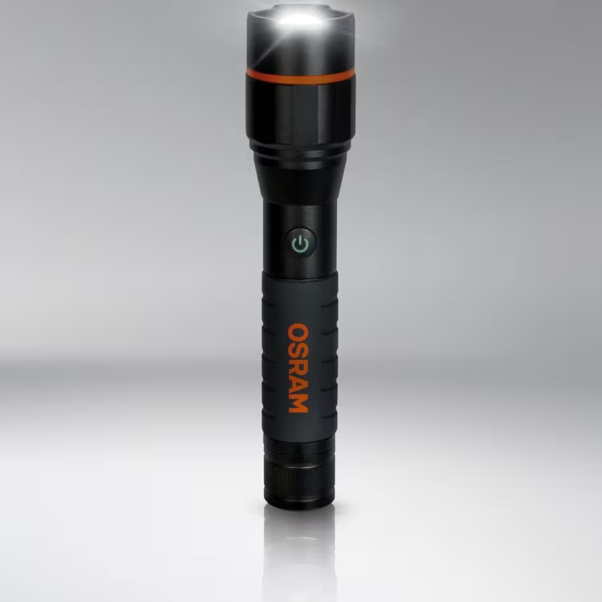 Osram - dimmbare, wiederaufladbare LED-Taschenlampe LEDINSPECT PRO TORCH 1200 LED/13W/3,6V 4000 mAh IP44