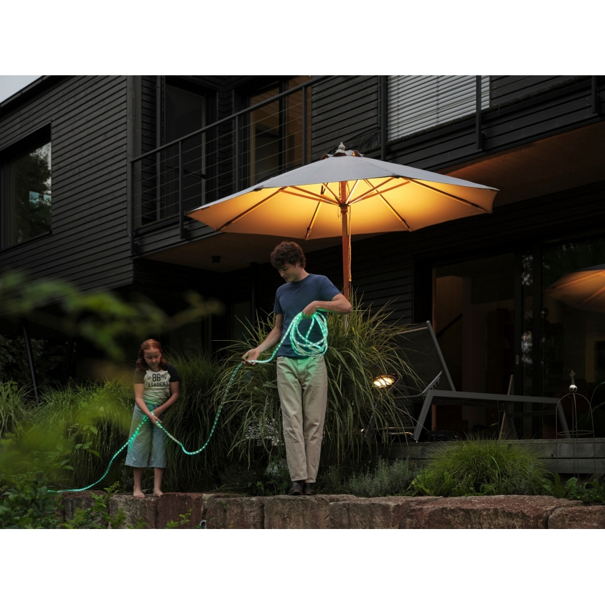 Osram - LED RGB dimmbarer Außen-LED-Streifen FLEX 15m LED/100W/230V IP65 + Fernbedienung