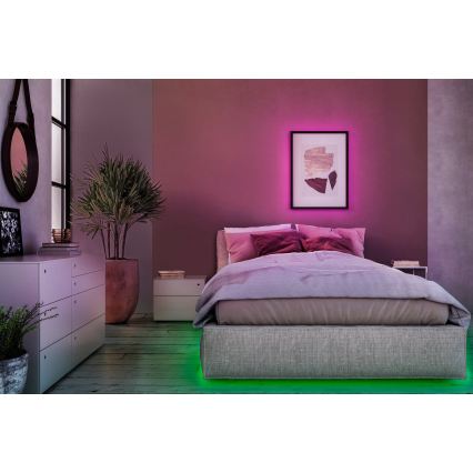 Osram - dimmbarer LED RGB Streifen FLEX BATTERY 5m LED/5W/4xAA + Fernbedienung
