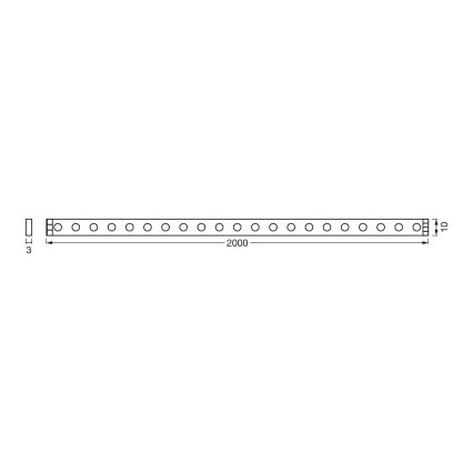 Osram - LED RGB dimmbarer Streifen für Fernseher FLEX AUDIO 2m LED/3,6W/5V + Fernbedienung