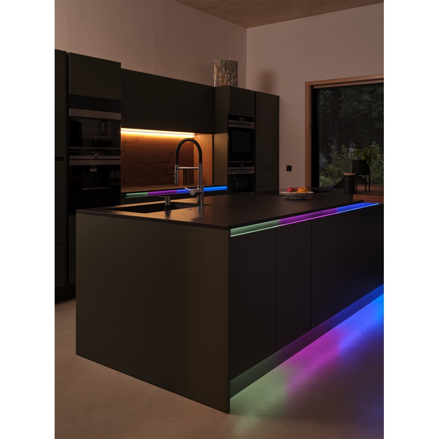 Osram - SMART+ MAGIC LED-RGB-Streifen, dimmbar, 5m, LED/35W/230V, Wi‑Fi + Fernbedienung