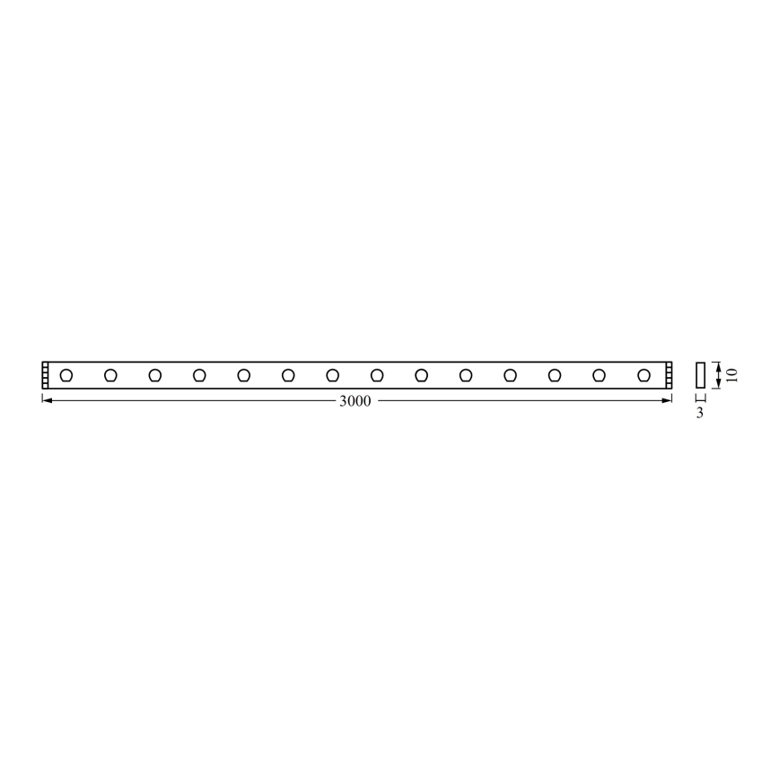 Osram - dimmbarer LED-RGB-Streifen SMART+ MAGIC FLEX 3m LED/15,5W/230V Wi-Fi + Fernbedienung