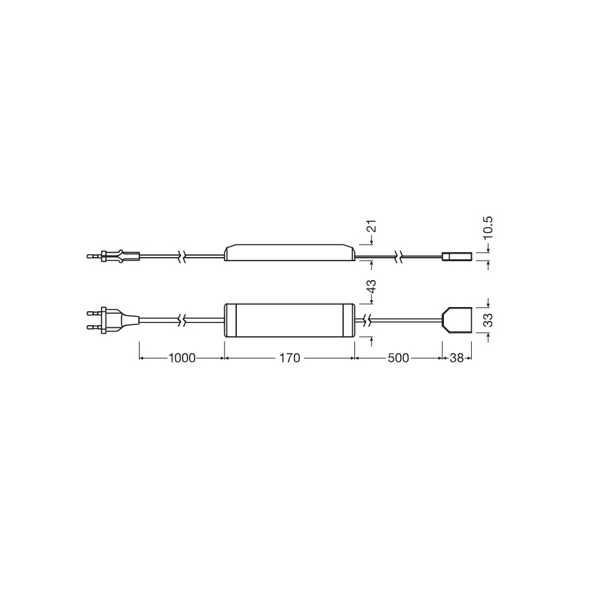 Osram - Dimmbares LED-Band FLEX ACOUSTIC 2,6m LED/29W/230V + Fernbedienung
