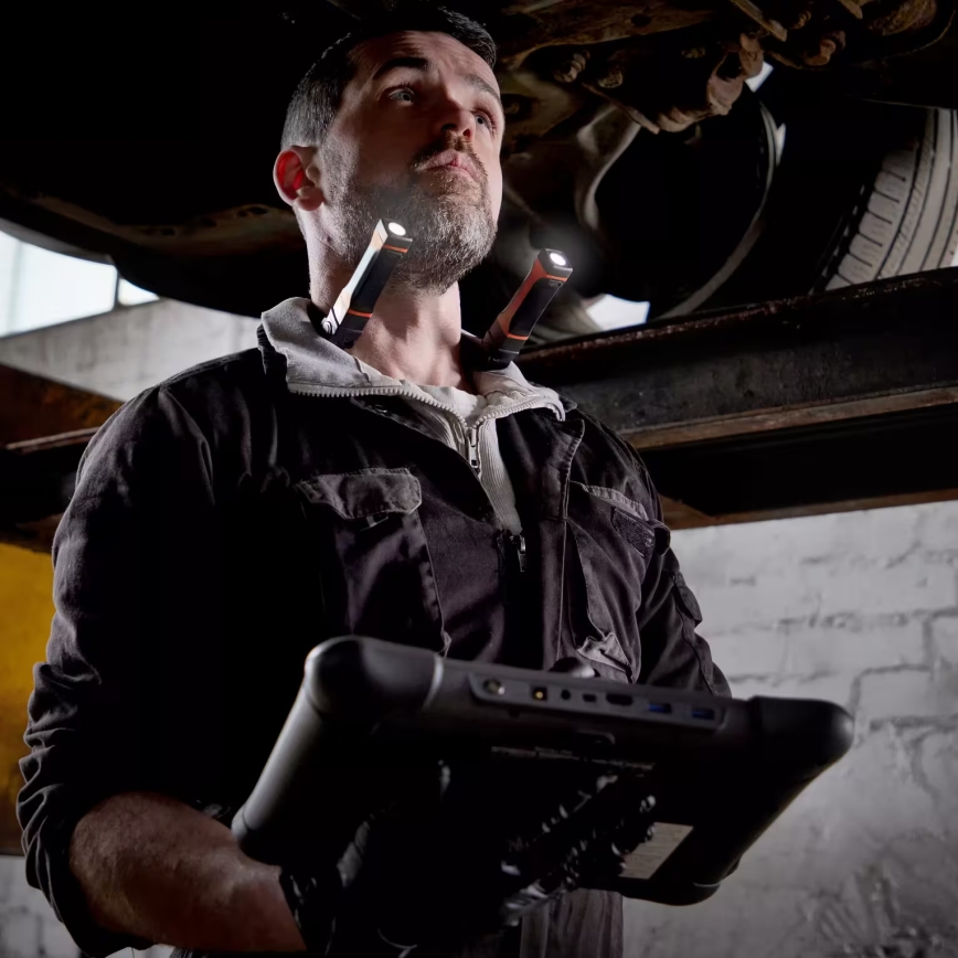 Osram - Dimm- und wiederaufladbare Nackenleuchte LEDINSPECT WEARABLE NECKLIGHT LED/1W/3,7V IP54 1000 mAh