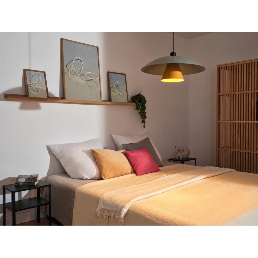 Osram - Hängeleuchte mit Kabel DECOR FLYING MUSHROOM 1xE27/25W/230V Ø 50 cm grün