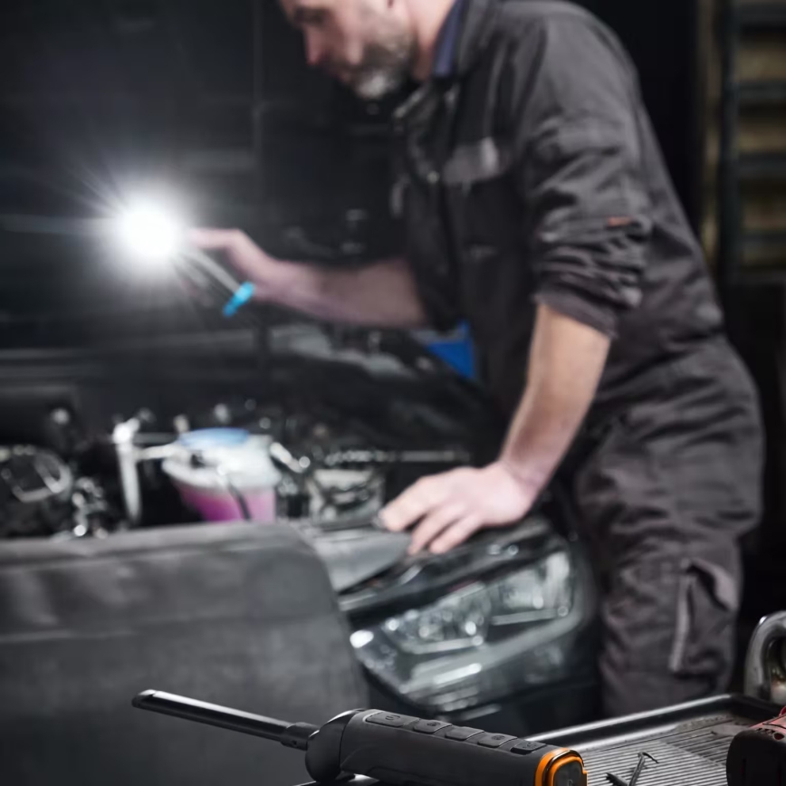 Osram - Kabelloses magnetisches Ladepad LEDINSPECT DUAL CHARGE PAD 5V