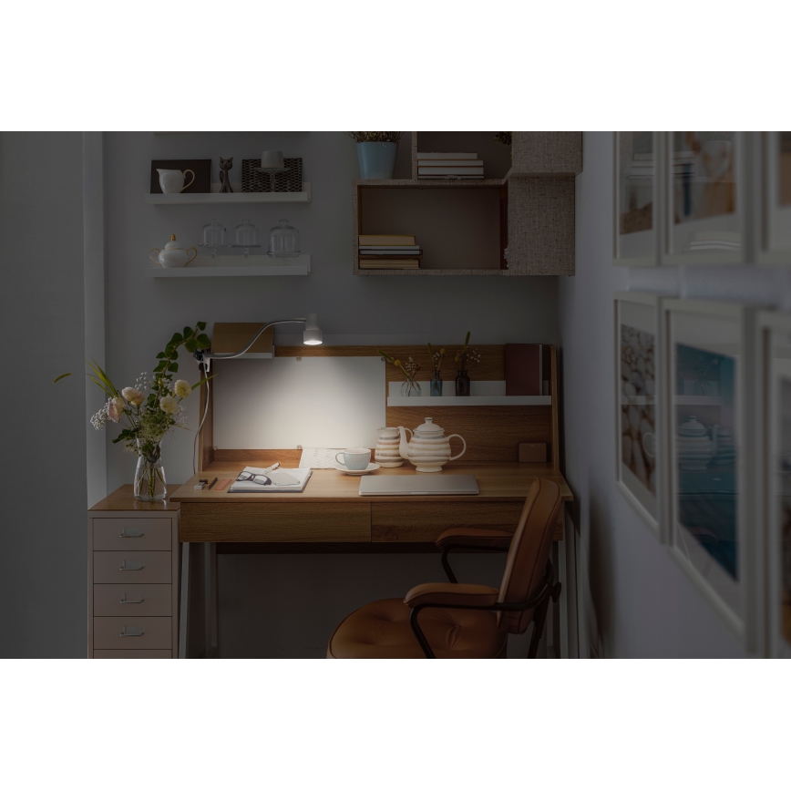 Osram - Klemmlampe CLIP STEP FLEX 1xGU10/5W/230V weiß