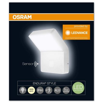 Osram - LED-Außenlicht mit Sensor ENDURA 1xLED/12W/230V IP44