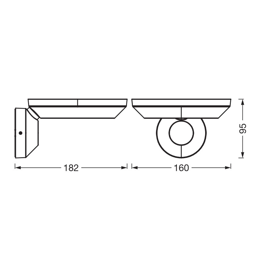 Osram - LED Außenwandleuchte ENDURA STYLE LED/12W/230V IP65