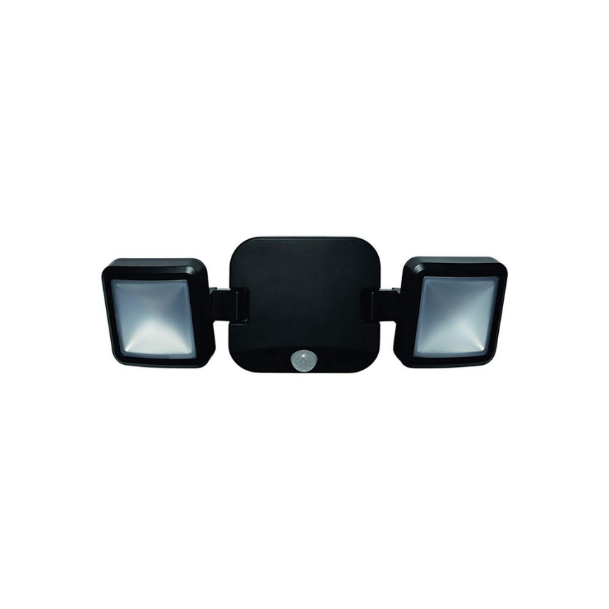 Osram - LED Auβen-Wandbeleuchtung mit Sensor BATTERY 2xLED/10W/6V IP54