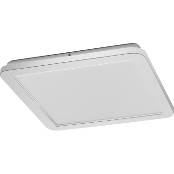 Osram - LED-Baddeckenleuchte ORBIS DISC LED/22W/230V 3000/4000K 30x30 cm IP44 Edelstahl