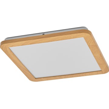 Osram - LED Badezimmer-Deckenleuchte ORBIS DISC LED/22W/230V 3000/4000K 30x30 cm IP44 braun