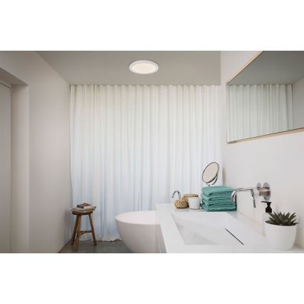 Osram - LED-Badezimmer-Deckenleuchte ORBIS DISC LED/22W/230V 3000/4000K Ø 30 cm IP44 weiß