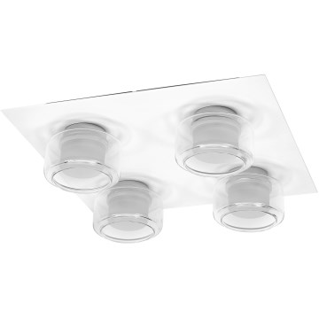 Osram - LED-Badezimmer-Deckenleuchte ORBIS FLAME 4xLED/5,5W/230V 3000/4000K IP44 weiß