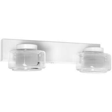 Osram - LED-Badezimmer-Wandleuchte ORBIS FLAME 2xLED/5,5W/230V IP44 weiß