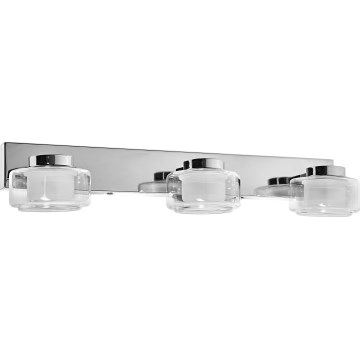 Osram - LED-Badezimmer-Wandleuchte ORBIS FLAME 3xLED/5,5W/230V 3000/4000K IP44, glänzender Chrom