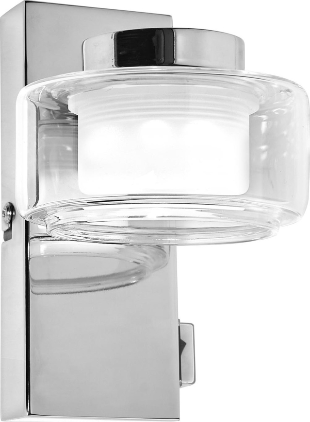 Osram - LED-Badezimmer-Wandleuchte ORBIS FLAME LED/5,5W/230V 3000/4000K IP44 glänzender Chrom