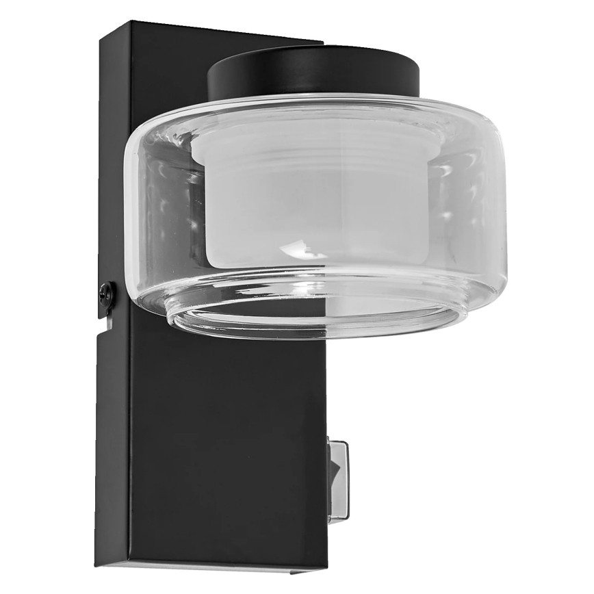 Osram - LED Badezimmer-Wandleuchte ORBIS FLAME LED/5,5W/230V 3000/4000K IP44 schwarz