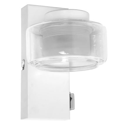 Osram - LED-Badezimmer-Wandleuchte ORBIS FLAME LED/5,5W/230V 3000/4000K IP44 weiß