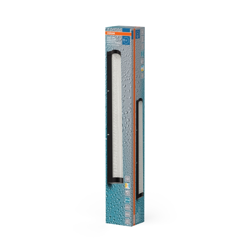 Osram - dimmbare LED-Spiegelleuchte für Badezimmer ORBIS TUBE LED/12W/230V 3000/4000K 60 cm IP44 schwarz