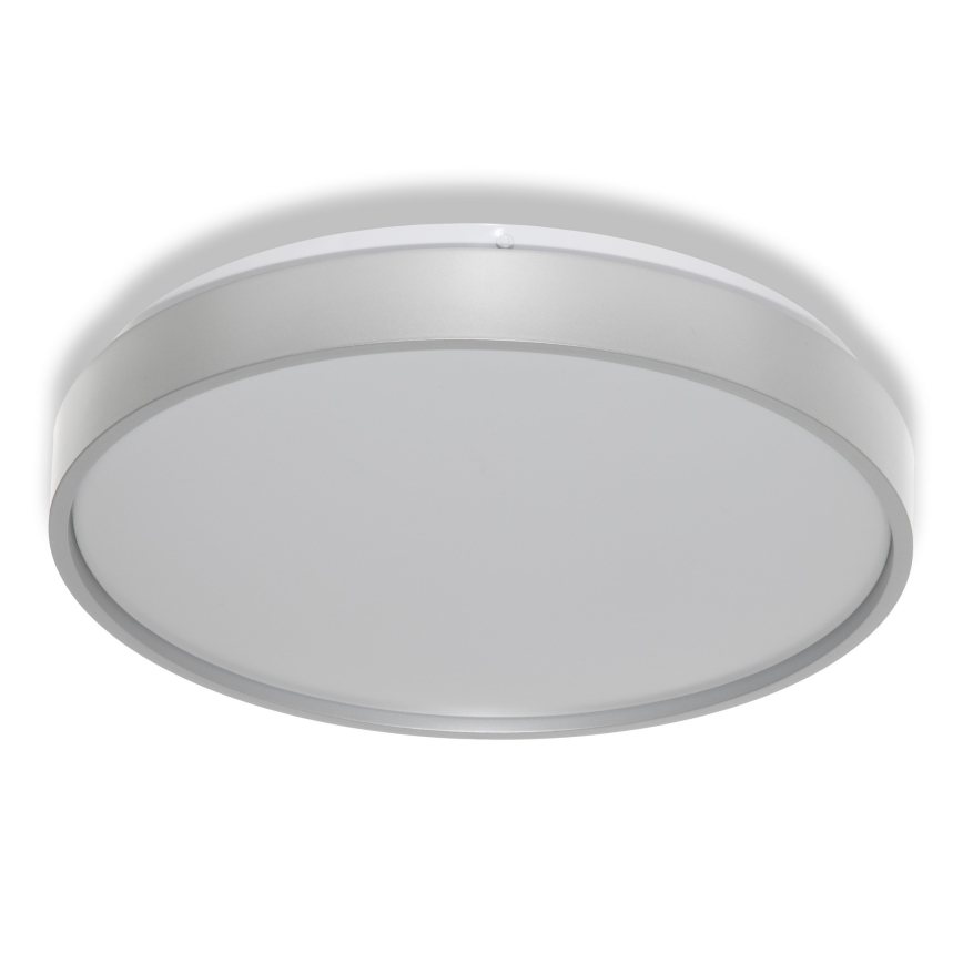 Osram - LED-Deckenleuchte mit Dämmerungssensor CEILING LUXO LED/18W/230V Ø 32 cm silber