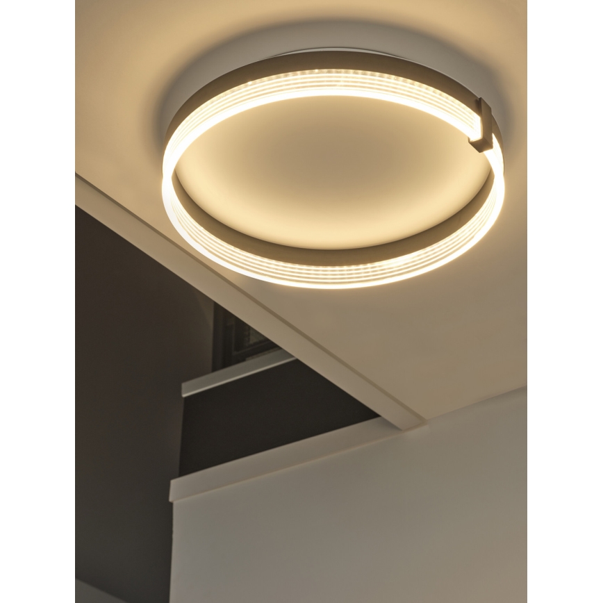 Osram - LED-Deckenleuchte DECOR CIRCLE LED/25W/230V 3000/4000/6500K Ø 40 cm schwarz/weiß