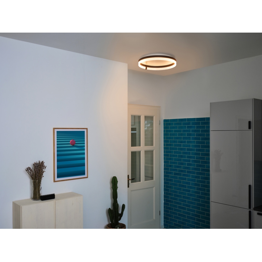 Osram - LED-Deckenleuchte DECOR CIRCLE LED/32W/230V 3000/4000/6500K Ø 50 cm schwarz/weiß