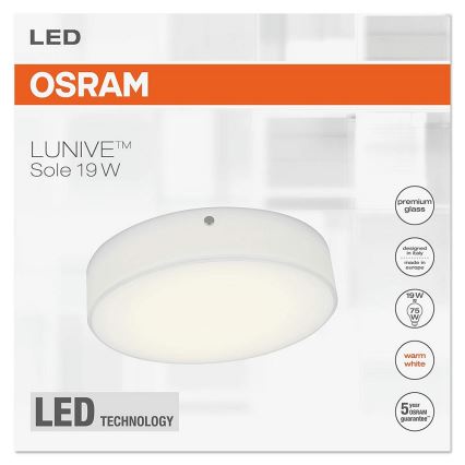 Osram - LED-Deckenleuchte LUNIVE LED/19W/230V ø250