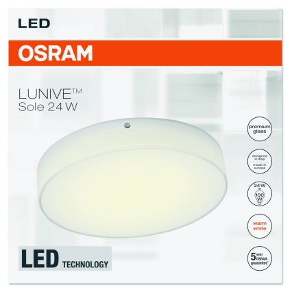 Osram - LED-Deckenleuchte LUNIVE LED/24W/230V ø300