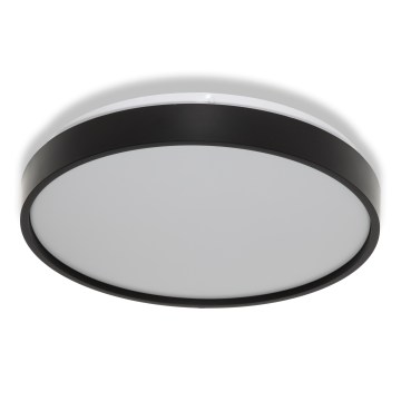 Osram - LED-Deckenleuchte mit Dämmerungssensor CEILING LUXO LED/18W/230V Ø 32 cm schwarz