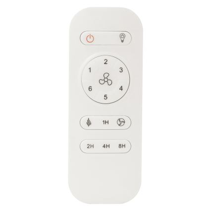 Osram - LED-Deckenleuchte mit Ventilator LED/66W/230V 3000/4000/6500K weiß + Fernbedienung