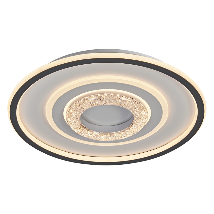 Osram - LED Deckenleuchte ORBIS CRISTALLY LED/50W/230V 2700/4000/6000K Ø 43 cm weiß/schwarz